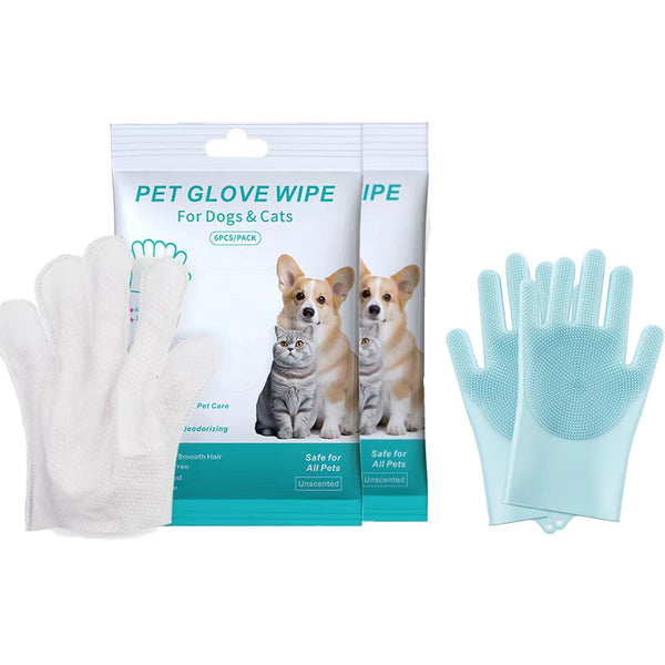 Paw Crate™ Grooming Glove Wipes